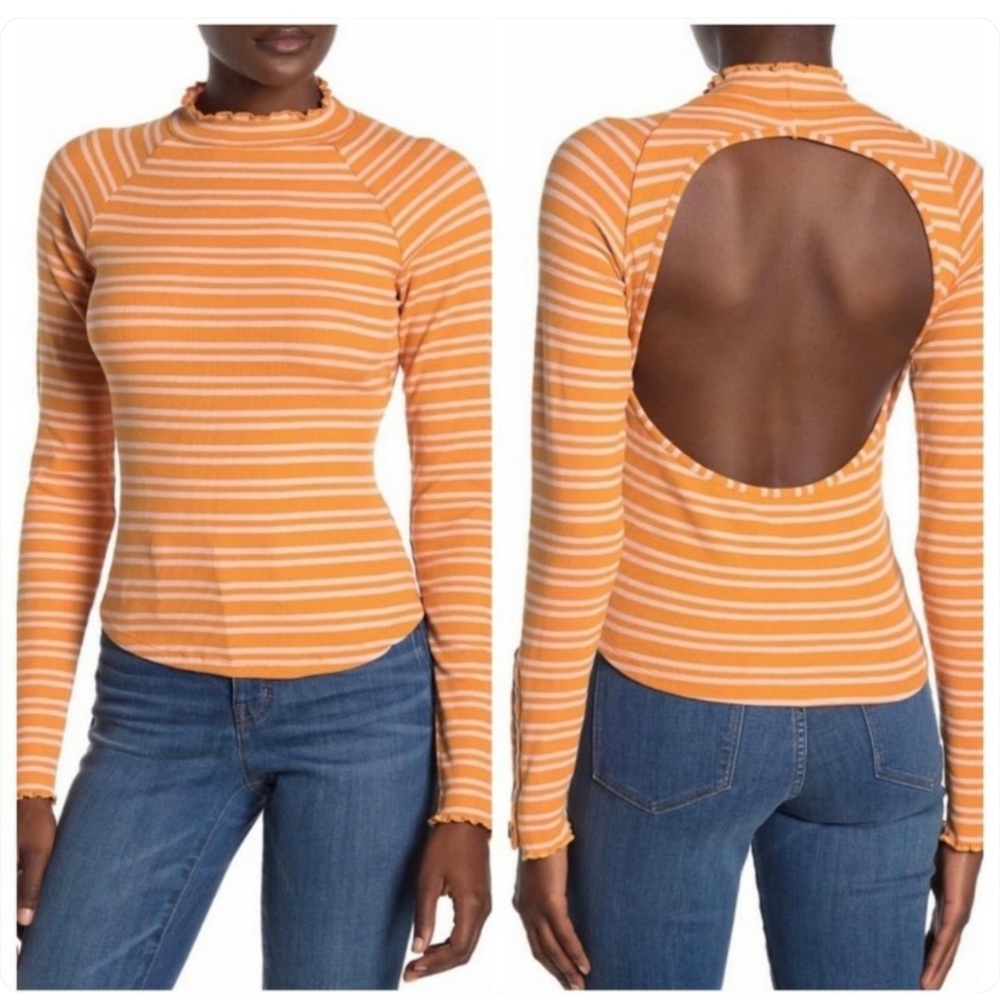 Free People Sunday Afternoon cutout top
